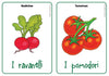 Vegetables Flashcards x 2 FREE