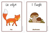 Autumn Flash Cards x 18 - Full Set